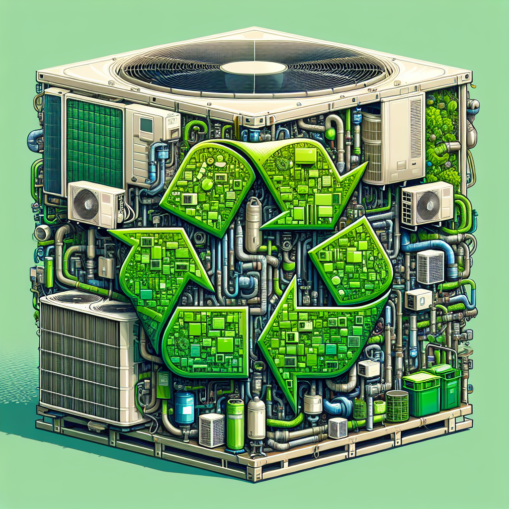 Ar-condicionado de grande porte: logística especial de reciclagem