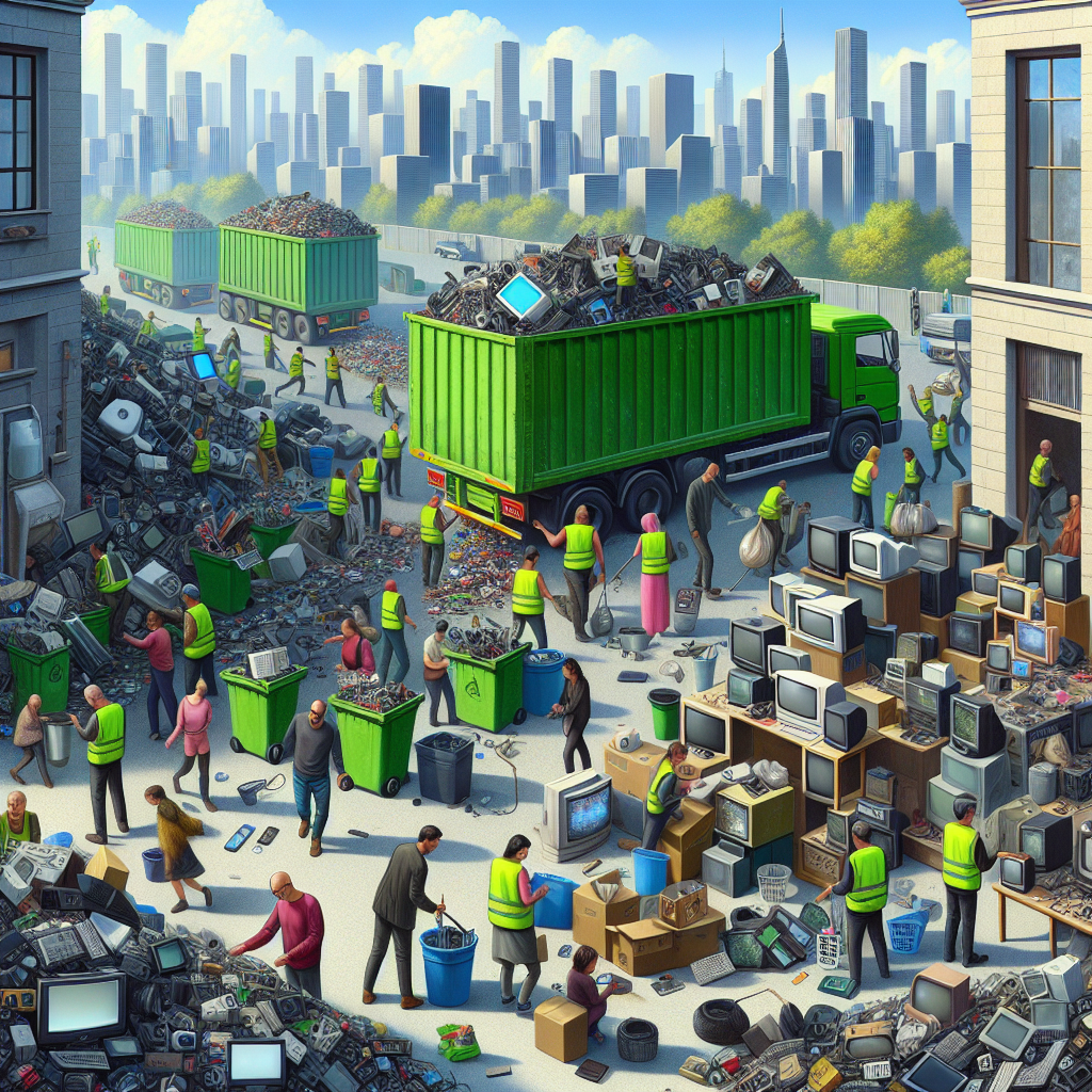 coleta de lixo eletrônico em São Paulo