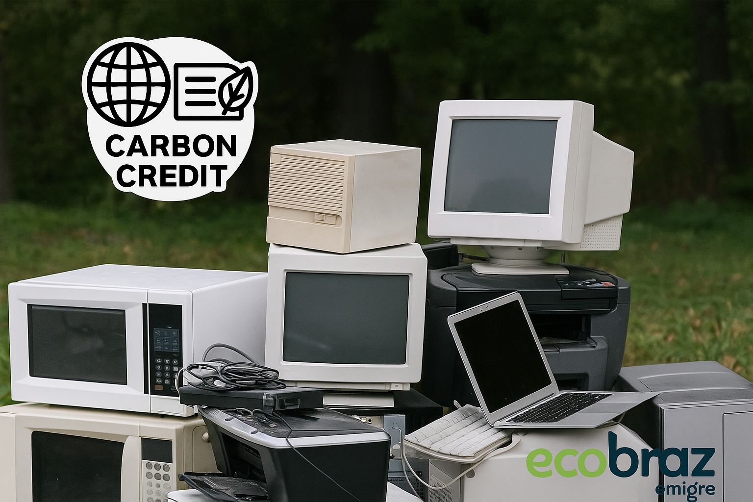 Como a reciclagem de eletrônicos pode gerar créditos de carbono