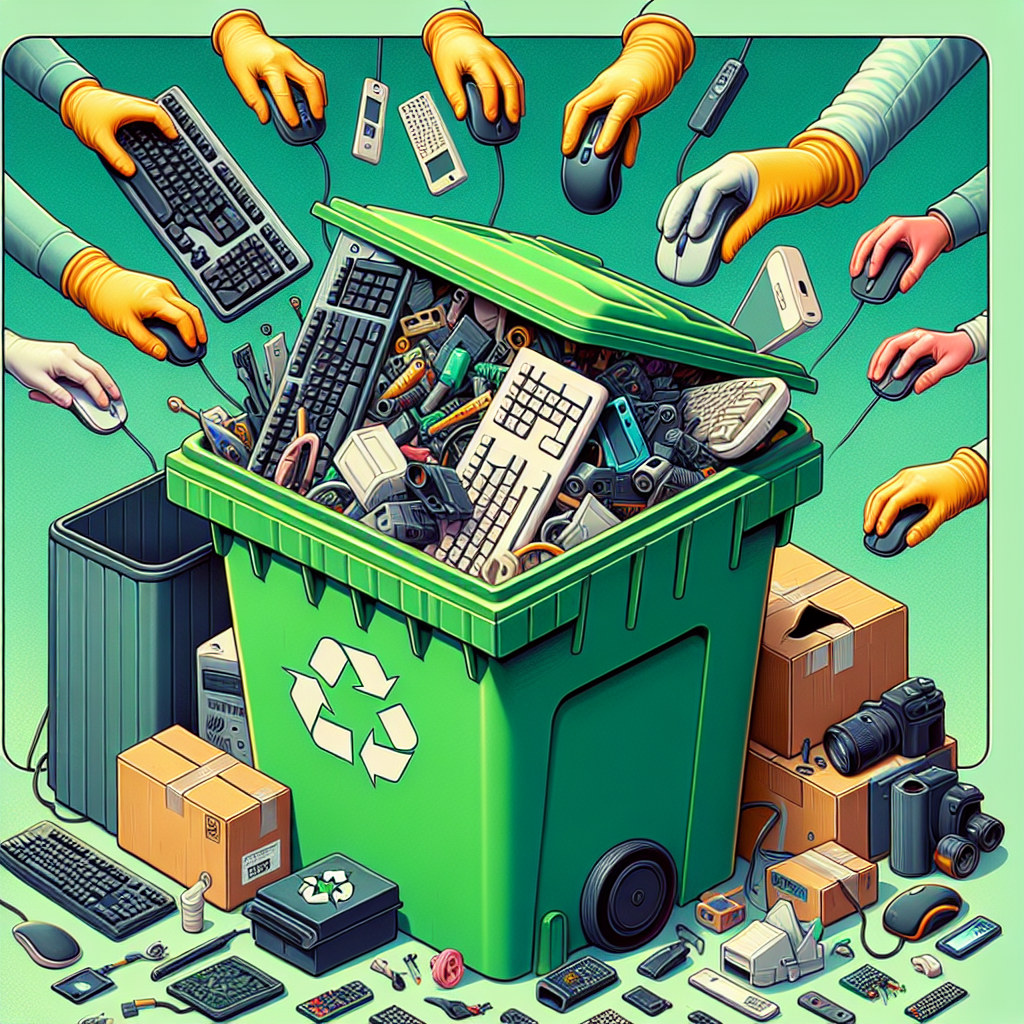 Como descartar teclados, mouses e periféricos corretamente