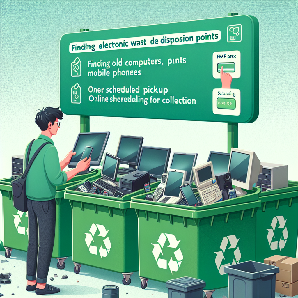 Como encontrar pontos de descarte de lixo eletrônico e agendar coleta gratuita