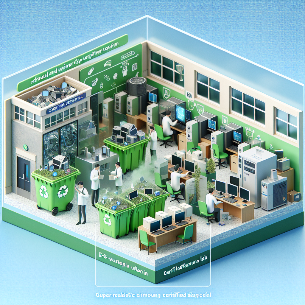 Como escolas e universidades podem renovar laboratórios de informática com descarte certificado?