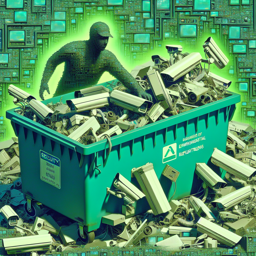 Descarte de CFTV e controles de acesso com segurança e laudo ambiental