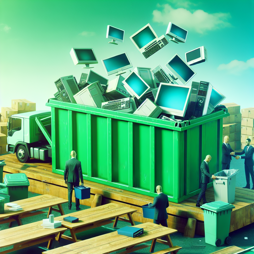 descarte de computadores corporativos com laudo fotográfico