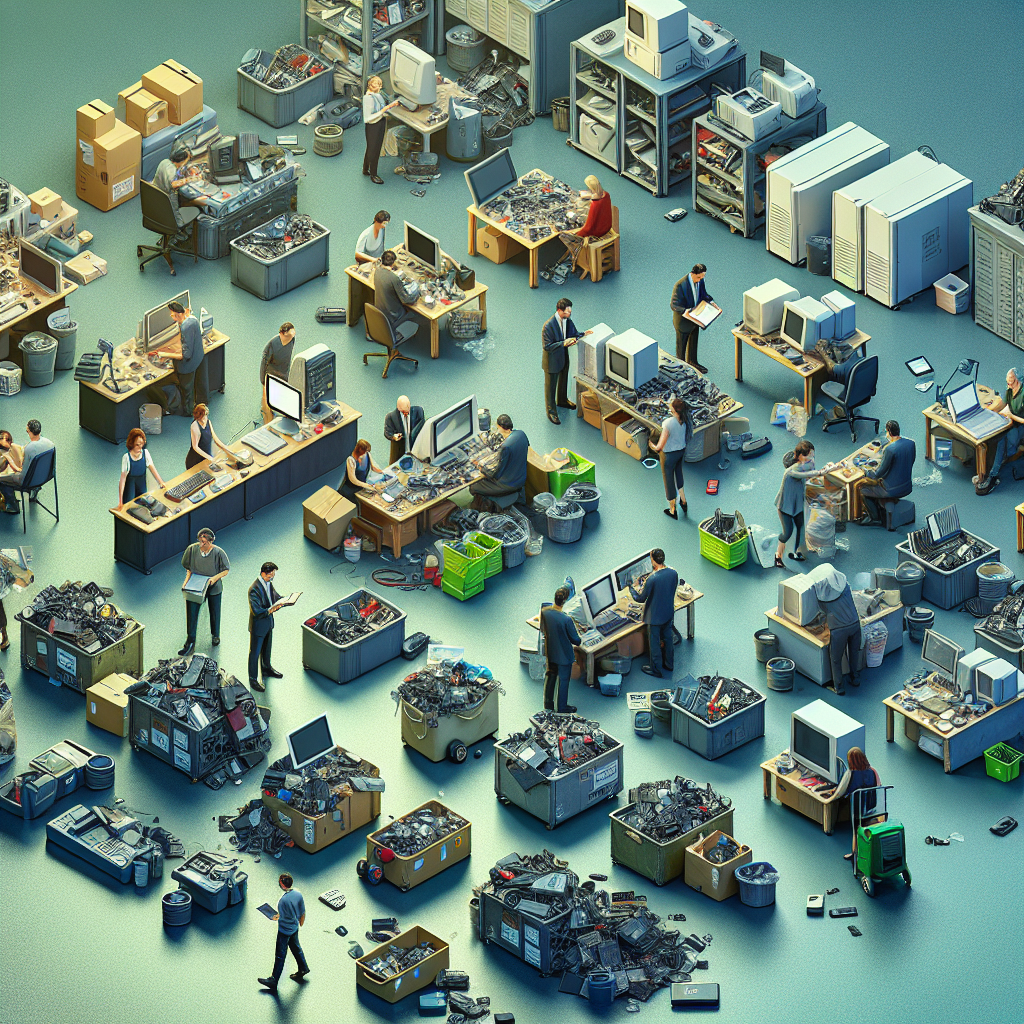 Descarte de eletrônicos em empresas pequenas: como organizar sem custo