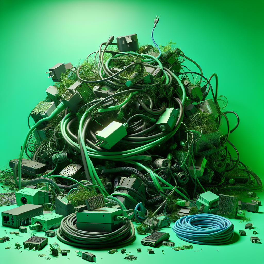 Descarte de Eletrônicos Pequenos: O Que Fazer com Cabos, Fontes e Peças