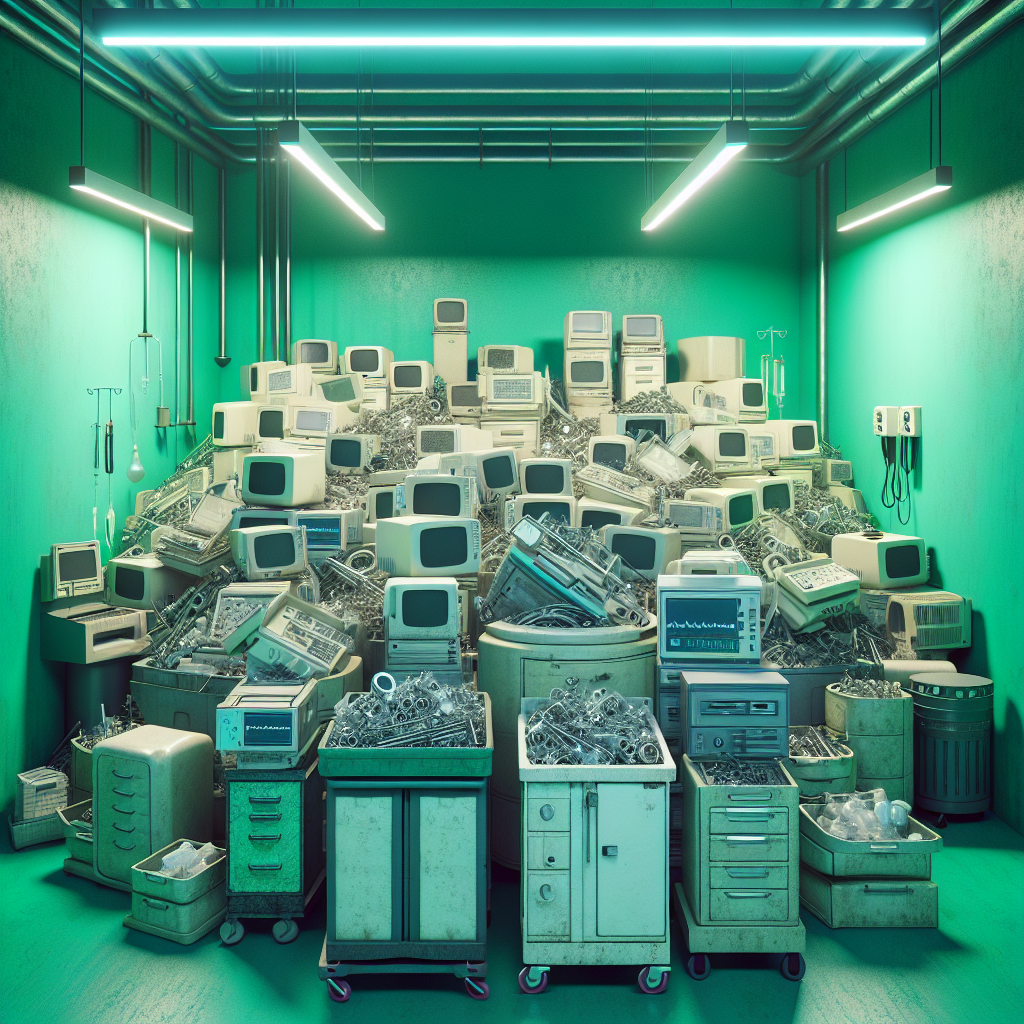 Descarte de equipamentos médicos