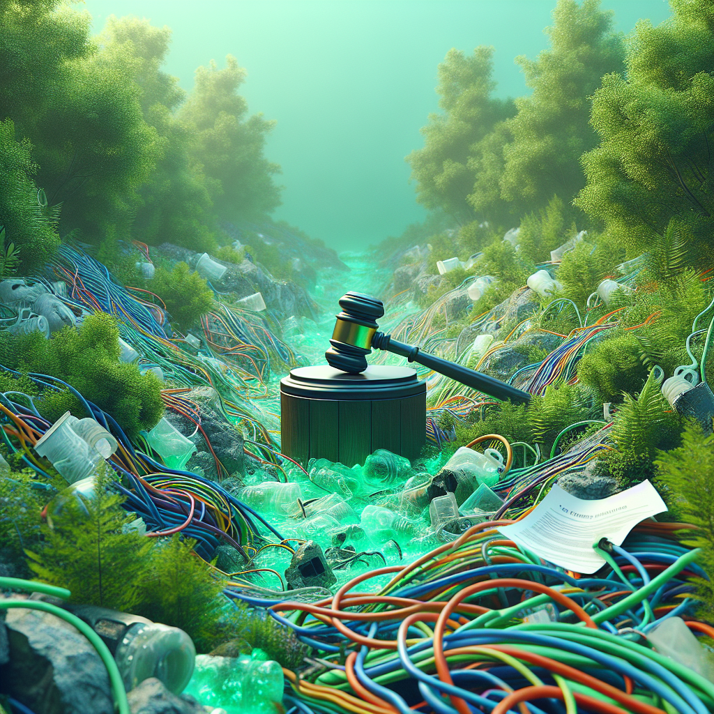 Descarte irregular de fios: entenda o risco químico e a multa ambiental envolvida