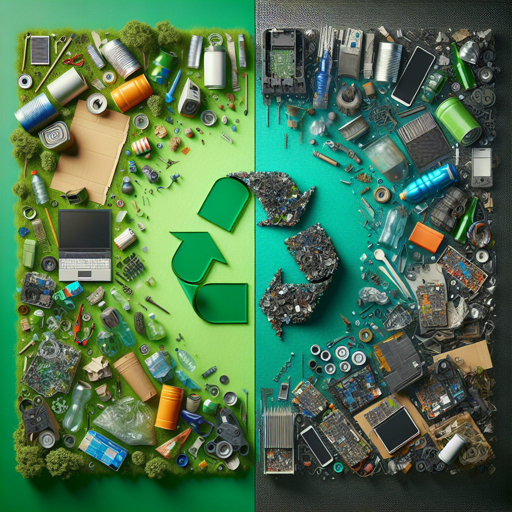 Diferença entre Reciclagem e Manufatura Reversa: Entenda