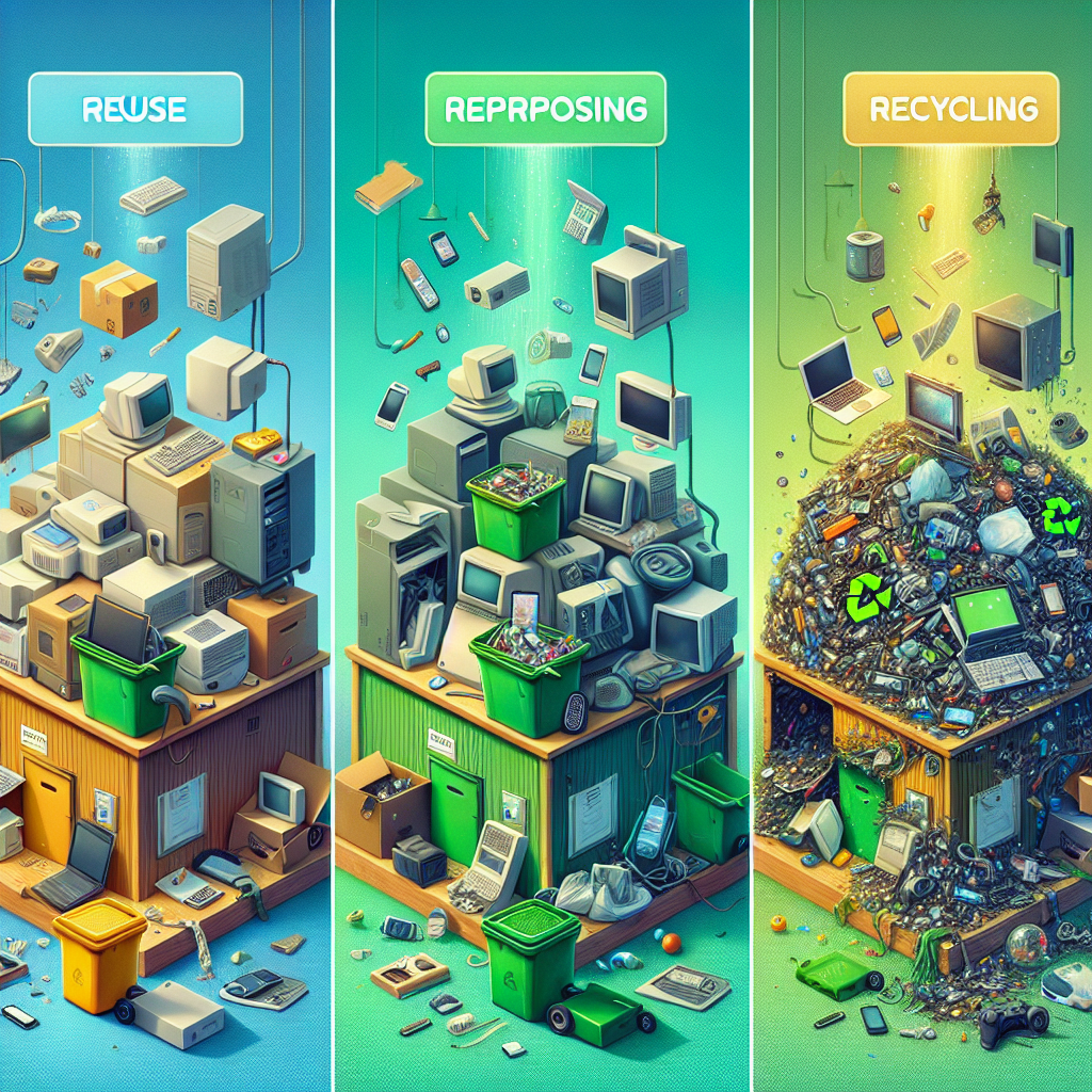 Diferença entre Reuso, Reaproveitamento e Reciclagem de Eletrônicos