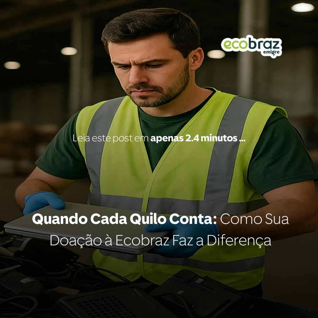Quando Cada Quilo Conta: Como Sua Doação à Ecobraz Faz a Diferença