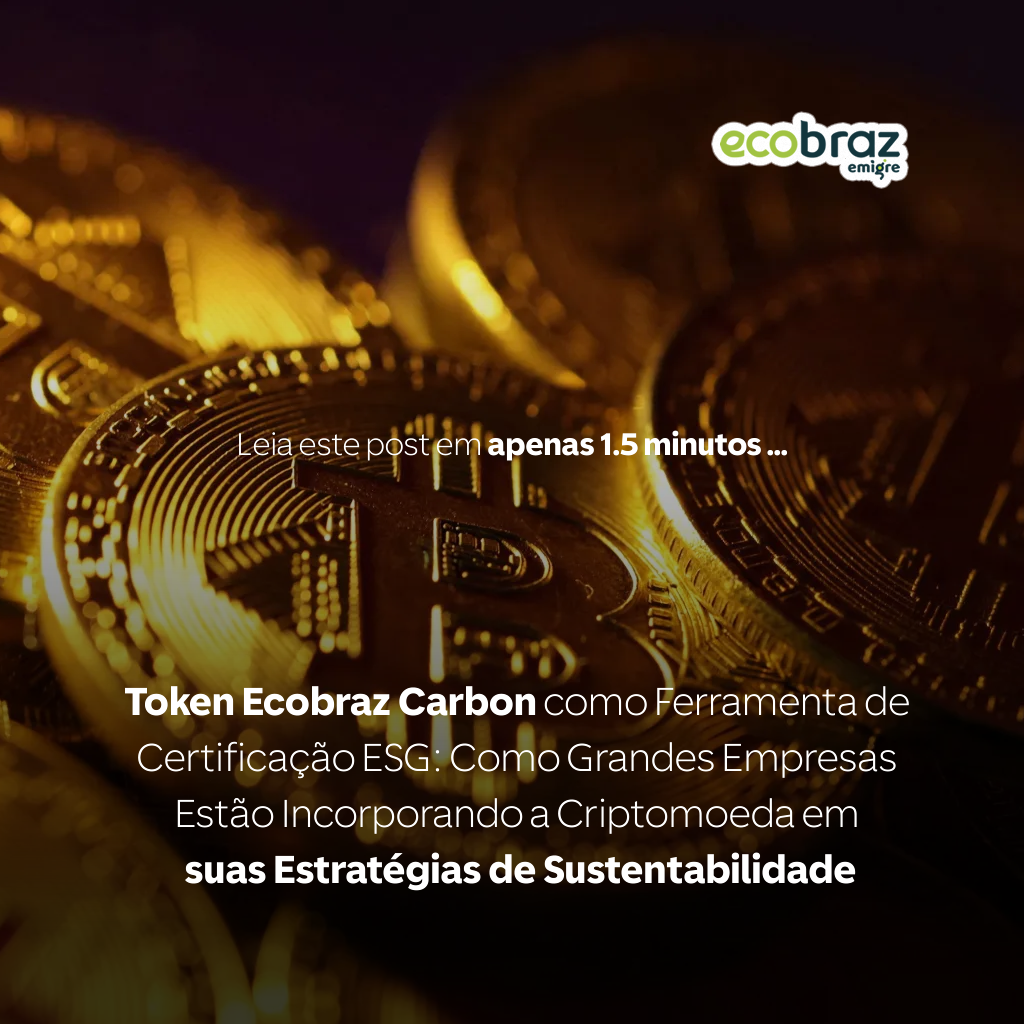 Ecobraz Carbon Token as an ESG Certification Tool: How Major Companies Are Integrating Cryptocurrency into Their Sustainability Strategies