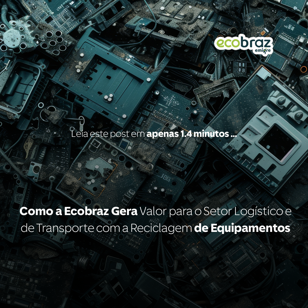 How Ecobraz Adds Value to the Logistics and Transportation Sector through Equipment Recycling