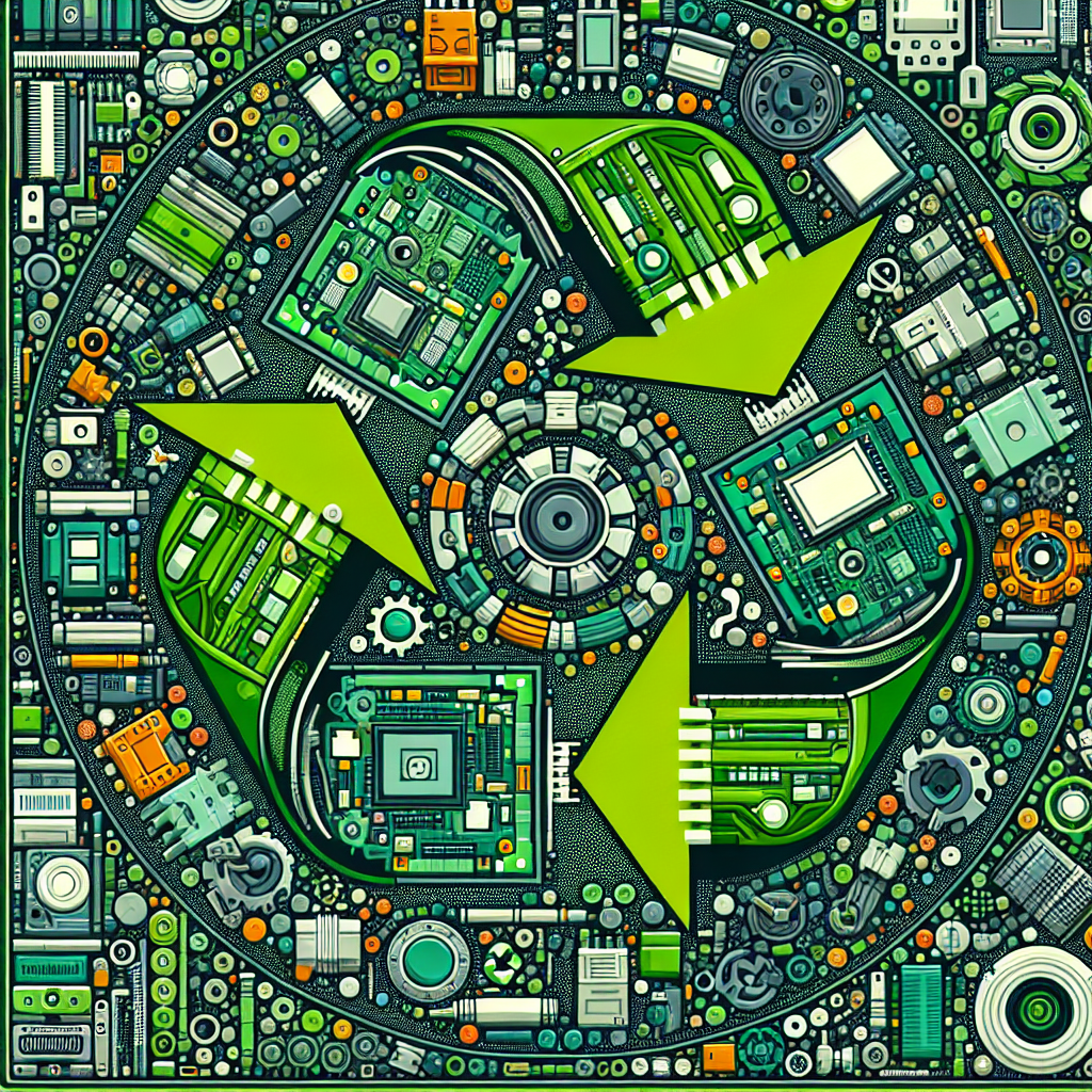 Ecobraz Emigre economia circular: reutilização de componentes eletrônicos