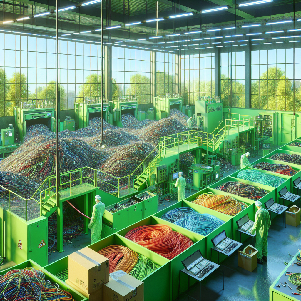 Empresa de reciclagem de cabos de informática em São Paulo