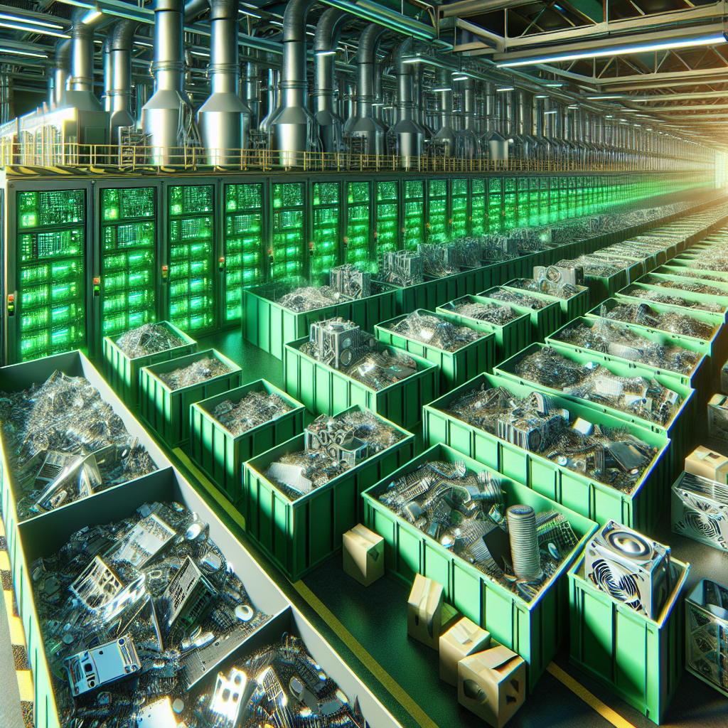 Fim de vida de data centers e fazendas de mineração de criptomoedas: guia de descarte responsável de alto volume