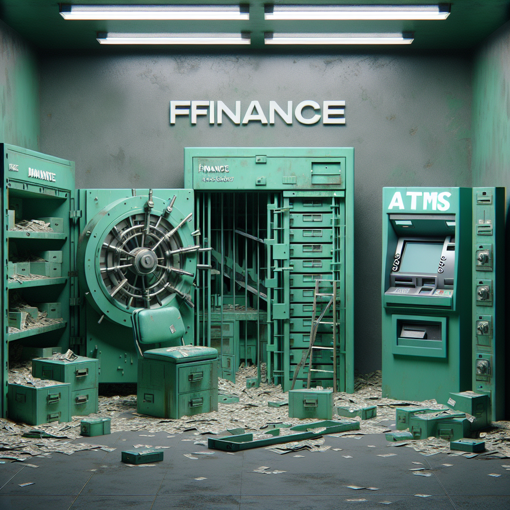 Financeiro: desativação de salas cofre e ATMs.