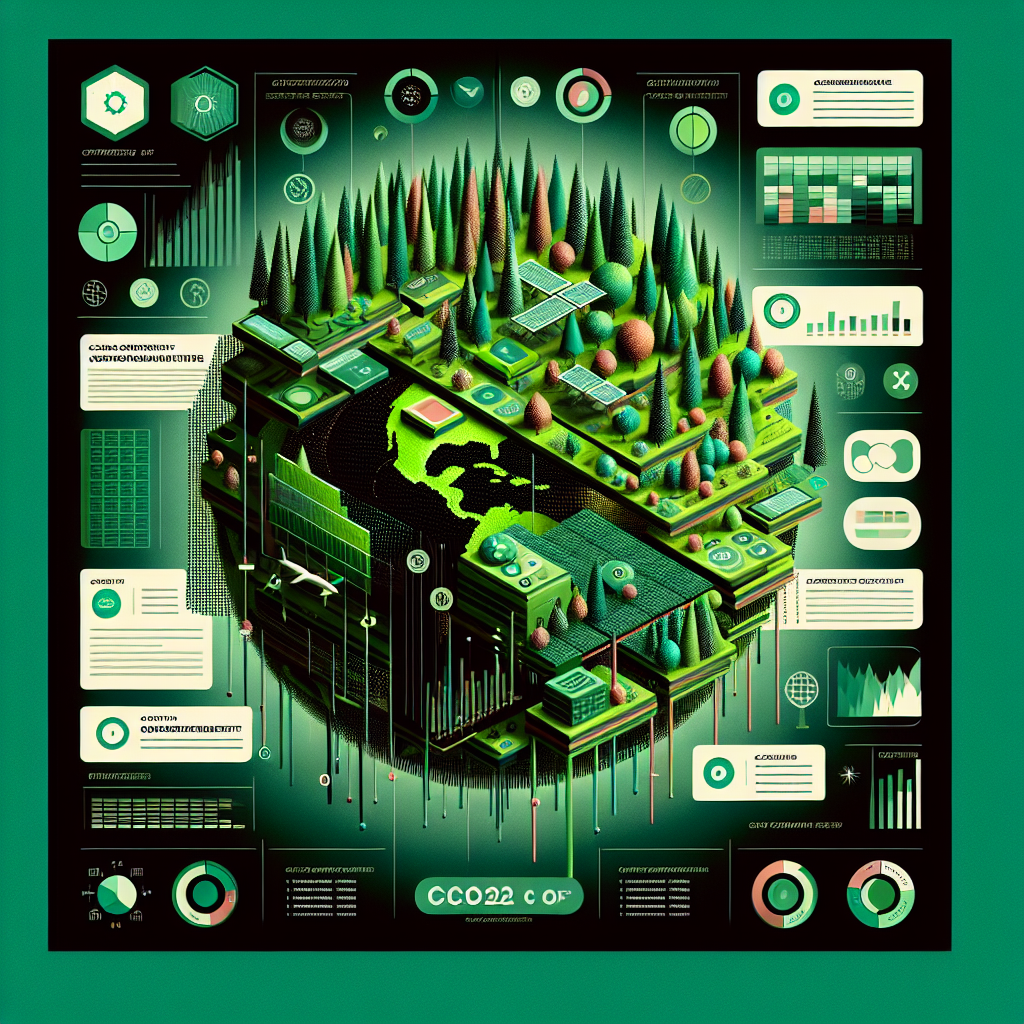 Gerador de relatórios de compensação de carbono