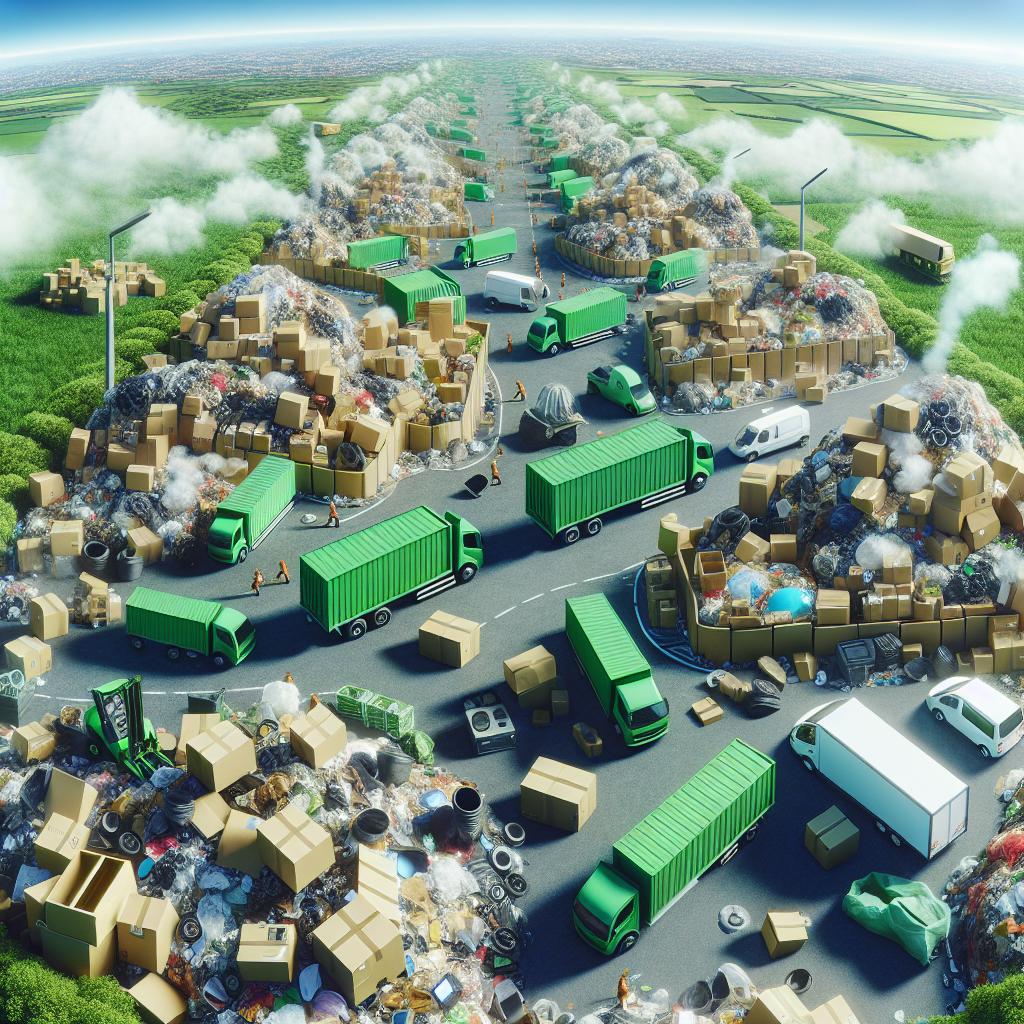Gestão de resíduos de e-commerce na região de São Paulo