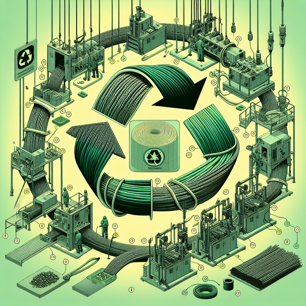 Guia passo a passo para processar cabos e fios: elimine riscos e garanta certificação ambiental