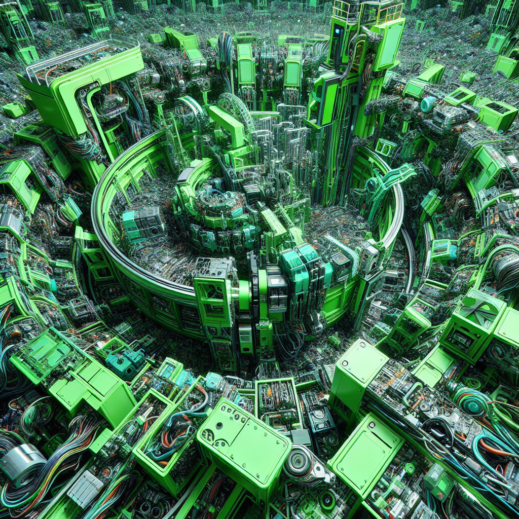 IA e automação na triagem de eletrônicos e cabos: o futuro da reciclagem industrial