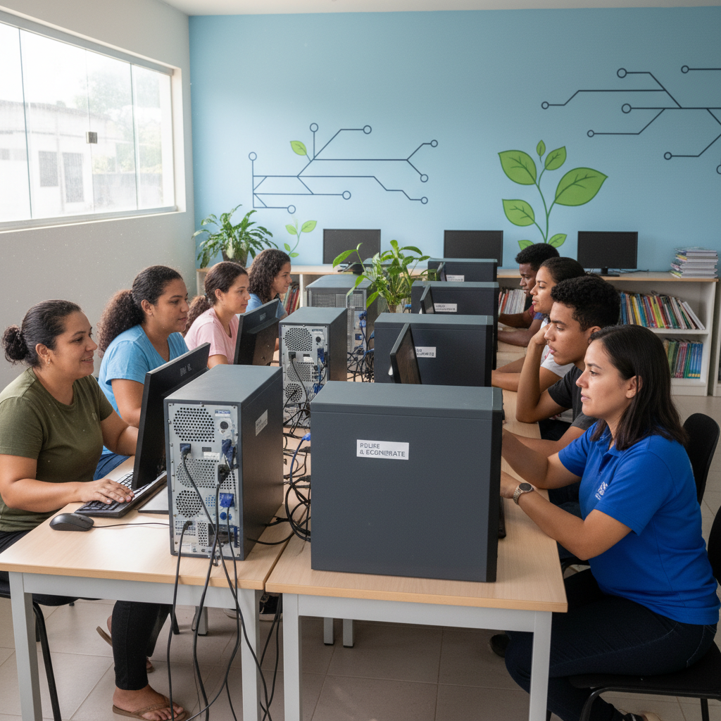 Do Lixo Eletrônico à Inclusão Digital: Como Estruturar Projetos com Impacto Real