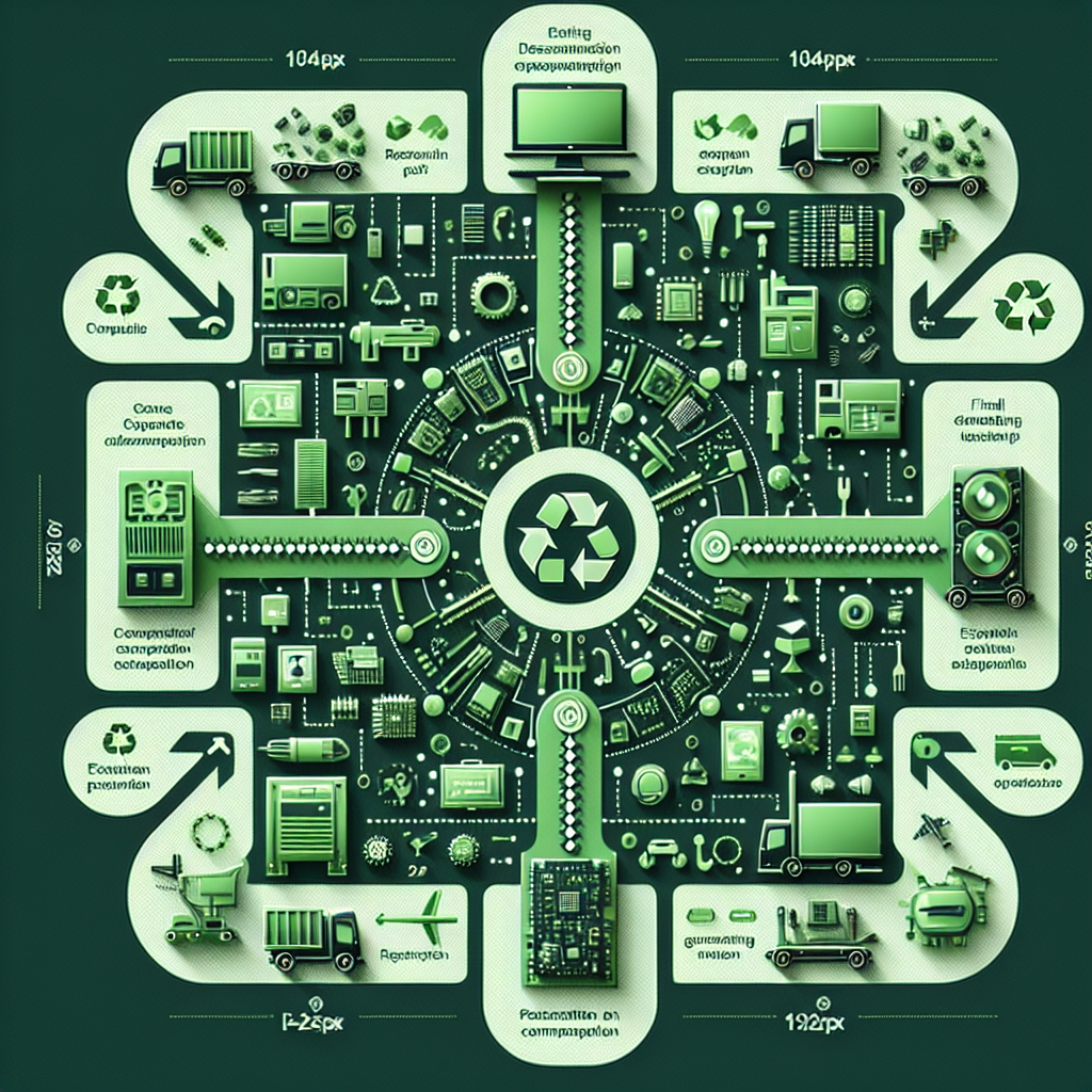 Infográfico: o destino de cada componente eletrônico após a reciclagem