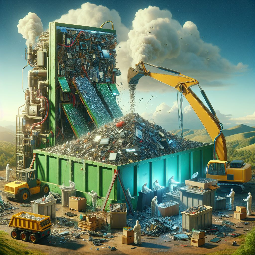 “Manufatura reversa em resíduos eletrônicos: economizando recursos e reduzindo impacto”