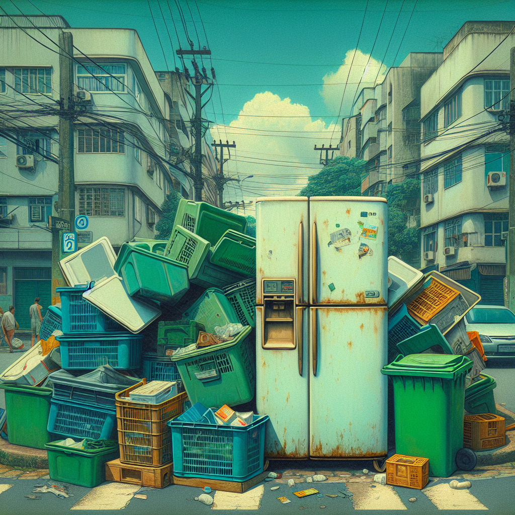 onde descartar geladeira velha em São Paulo