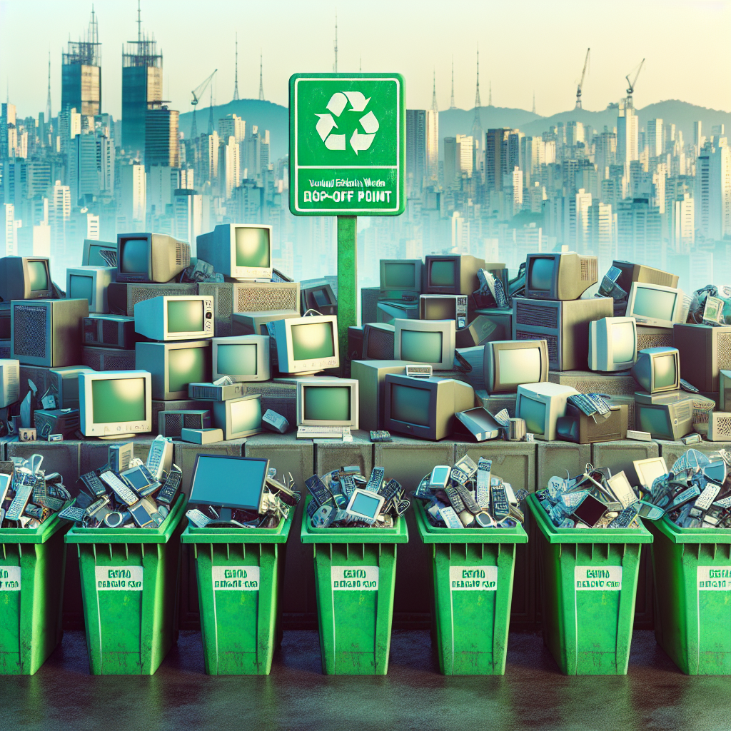 pontos de entrega voluntária (pev) lixo eletrônico sp