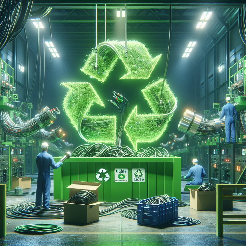 Processamento de cabos e fios: como funciona o novo serviço da Ecobraz