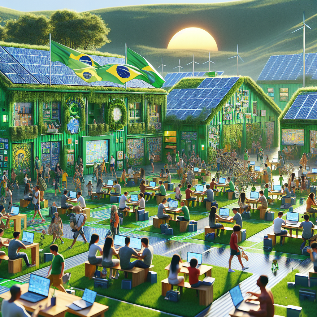 Projetos sociais da Ecobraz e inclusão digital no Brasil