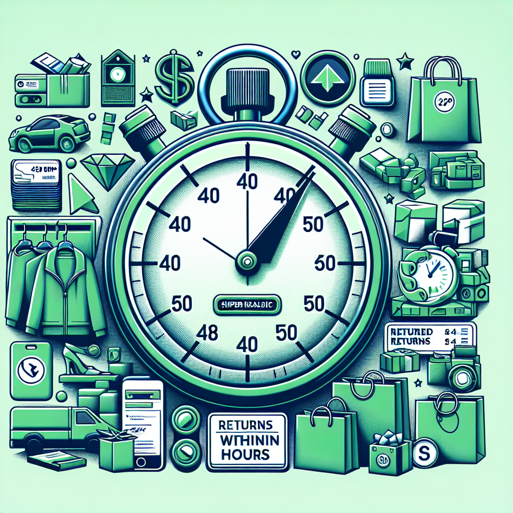 Qual política para destinar devoluções do varejo dentro de 48h?