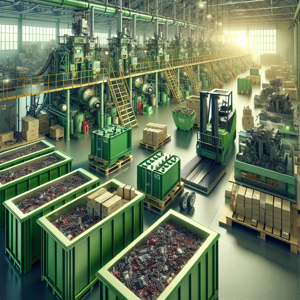 Reciclagem de baterias tracionárias com conformidade e rastreabilidade total