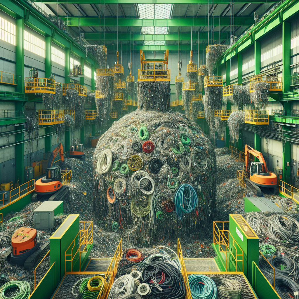 Reciclagem de cabos elétricos industriais em São Paulo