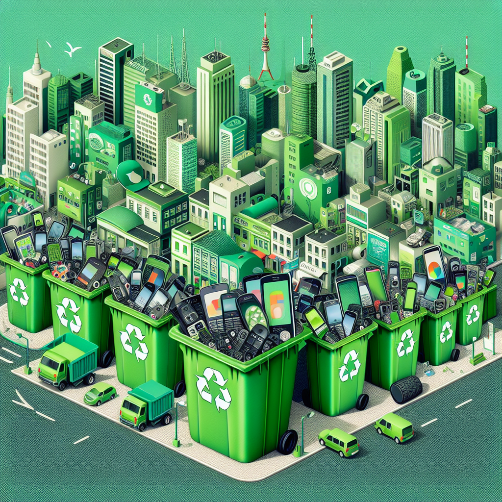 Reciclagem de celulares em São Paulo