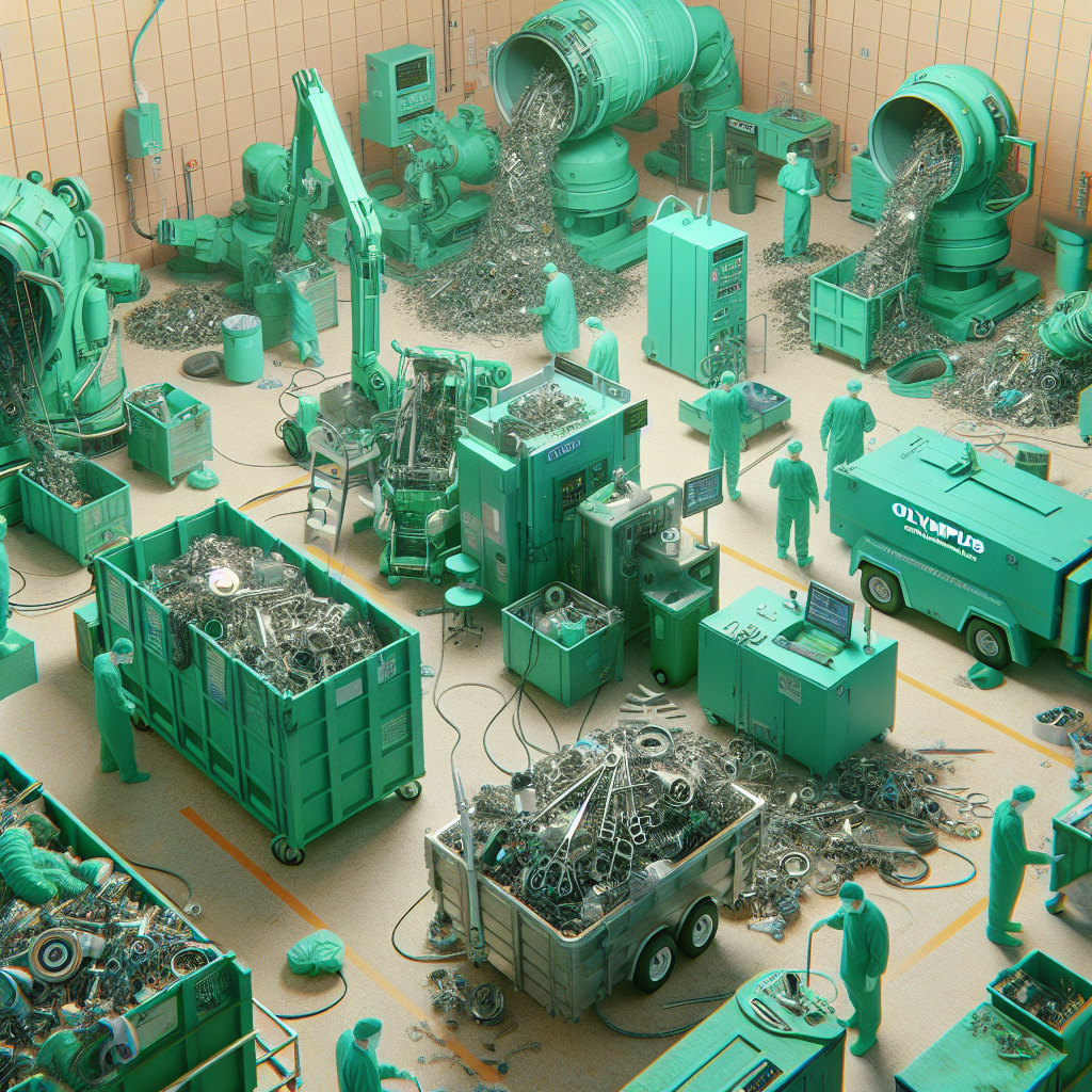 Reciclagem de Equipamentos de Endoscopia Olympus e Fujinon