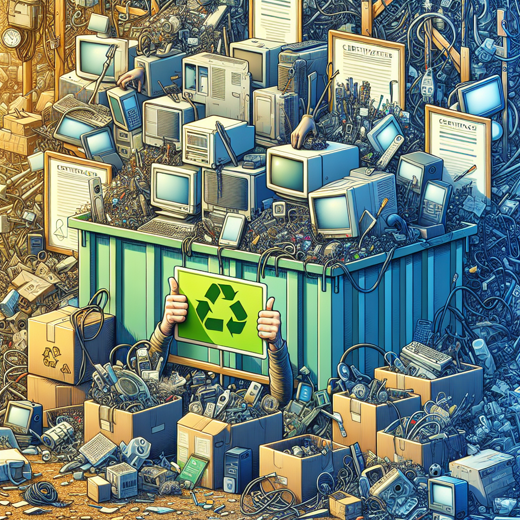 Reciclagem de Lixo Eletrônico: Certificados Emitidos e Como Validar