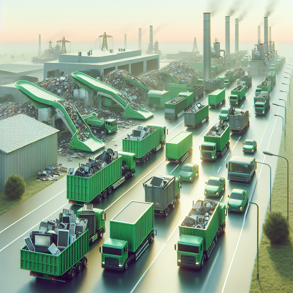 “Requisitos para transportadoras que trabalham com resíduos eletrônicos”