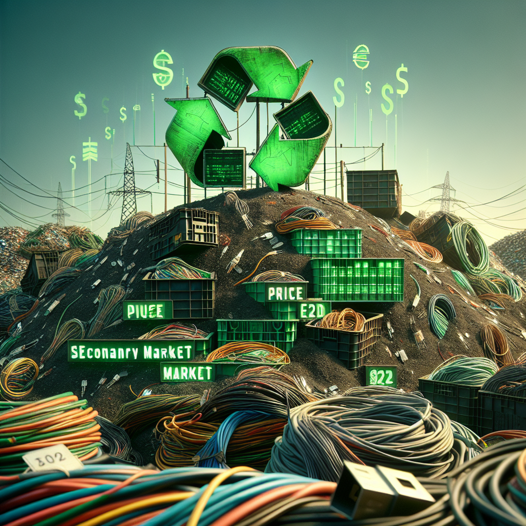 Sucata de fios elétricos: preço, mercado secundário e cuidados ambientais