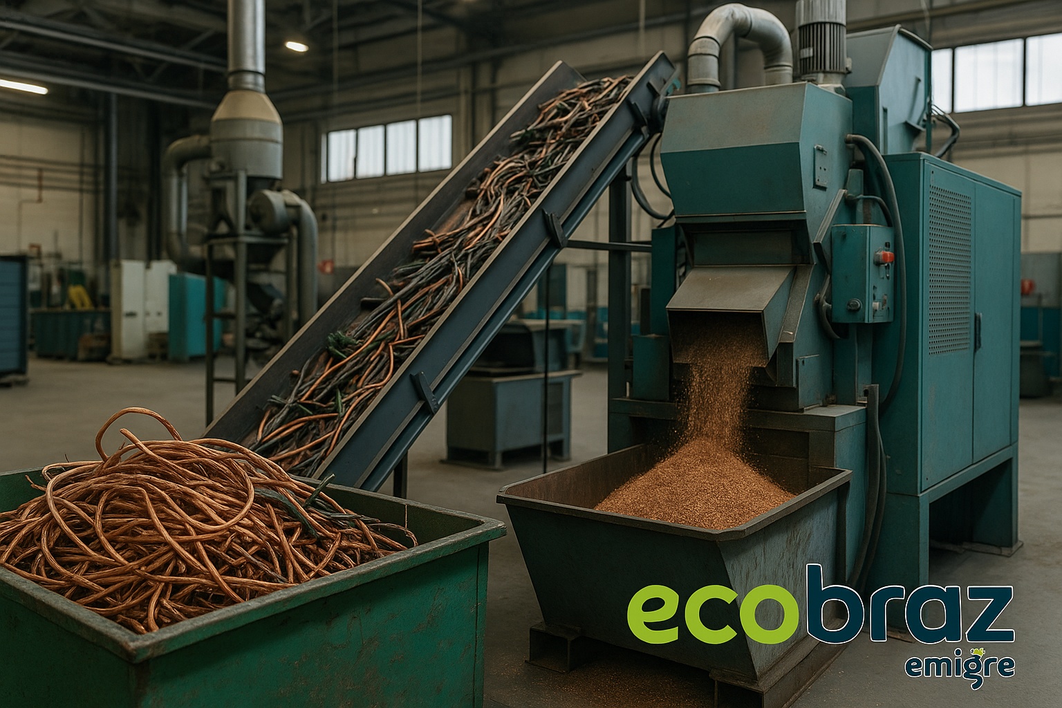 Tecnologia verde aplicada ao processamento de cabos
