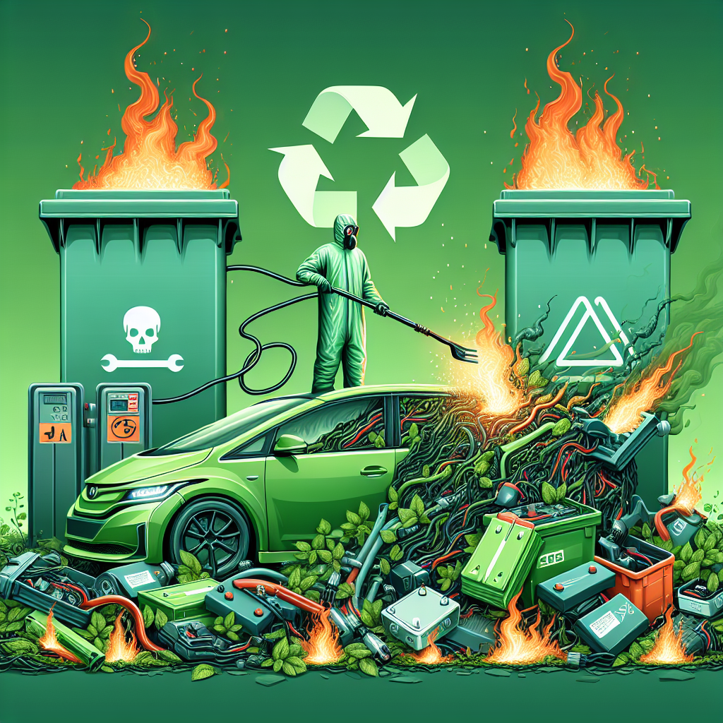 Ecobraz verhindert chemische Gefahren und Brände bei der Entsorgung von Elektrofahrzeugbatterien