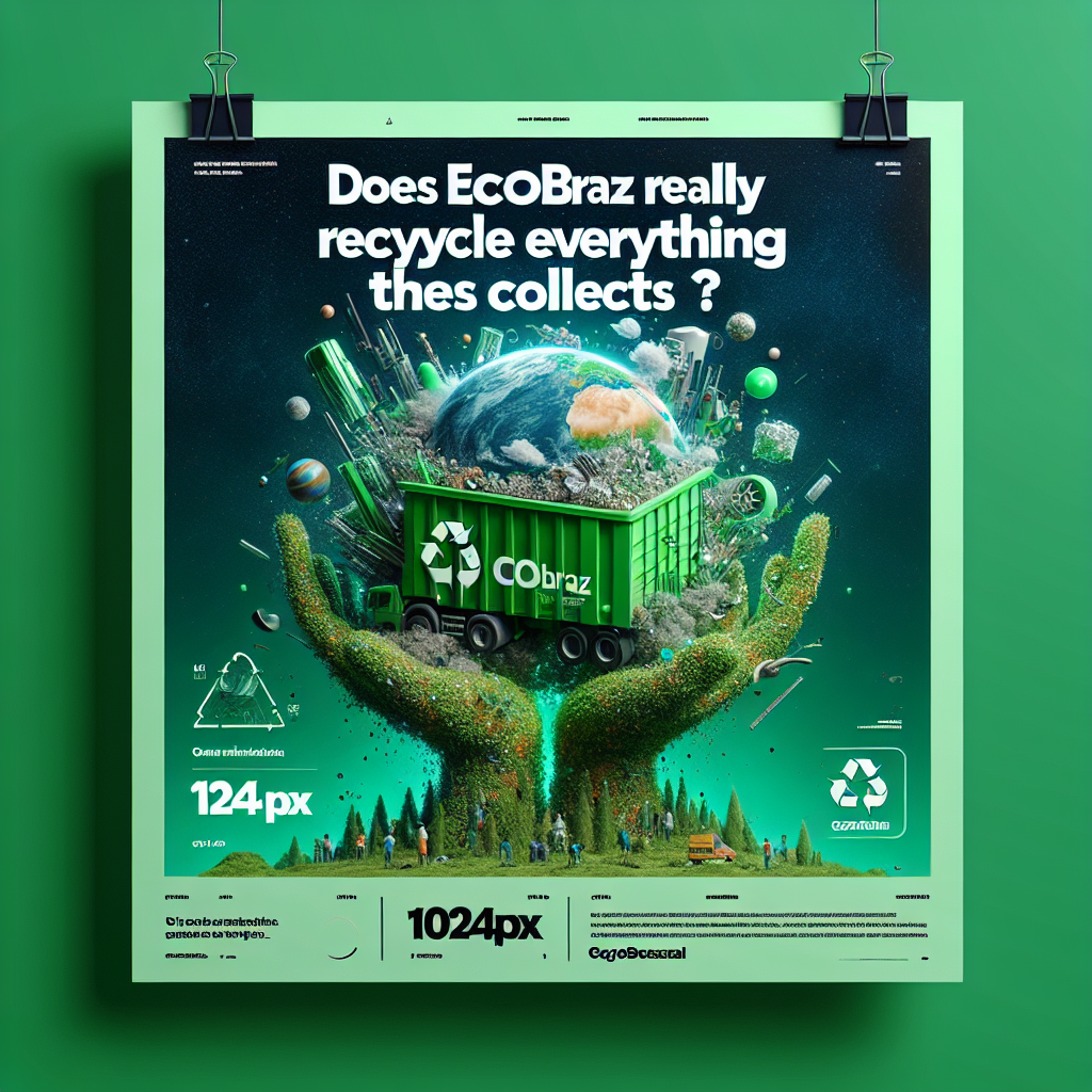 Ecobraz recycle-t-il vraiment tout ce qu'il collecte ?