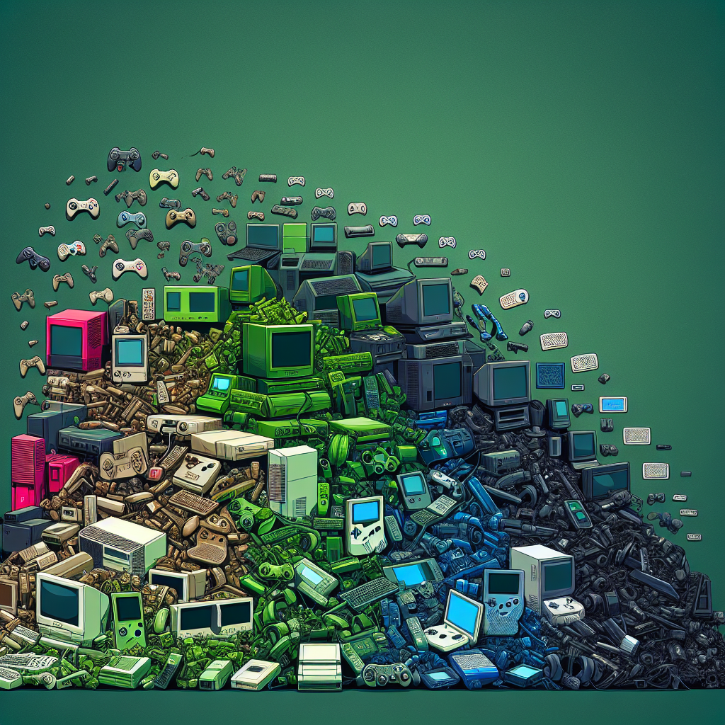 La Historia de los Videojuegos y su Impacto en los Residuos Electrónicos