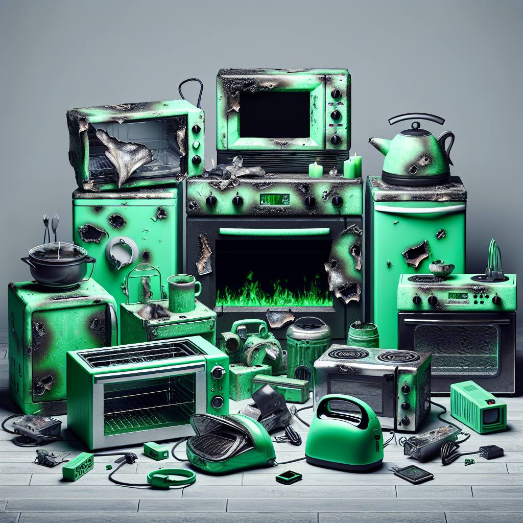 Nach einem Stromausfall durchgebrannte Geräte: recyceln oder reparieren?