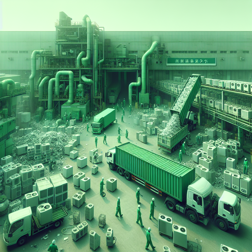 Aire acondicionado in situ: recogida, transporte y reciclado industrial