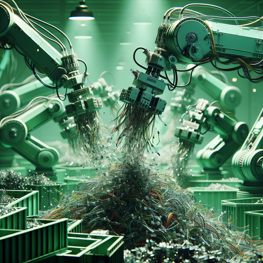 Automatisation robotisée du démantèlement des fils et câbles électriques en vue de leur recyclage : coûts, rendement et faisabilité