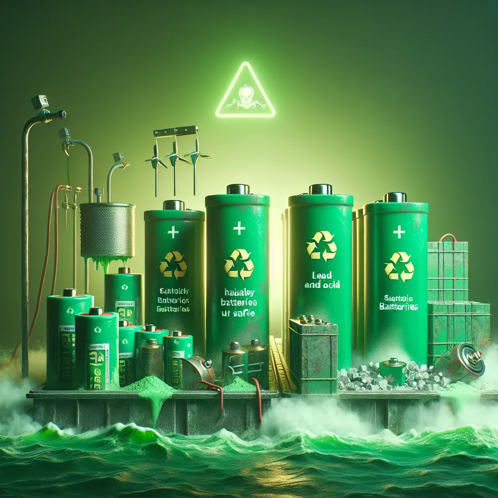 Stationary Batteries: Lead and Acid Risks and Ecobraz's Safe Solution