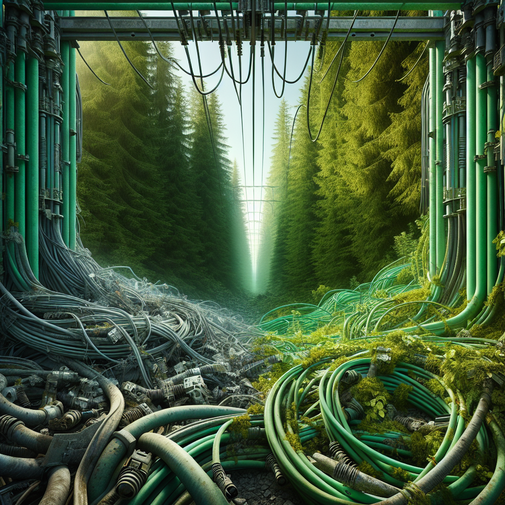 Cabos elétricos abandonados: impacto ambiental e destino correto