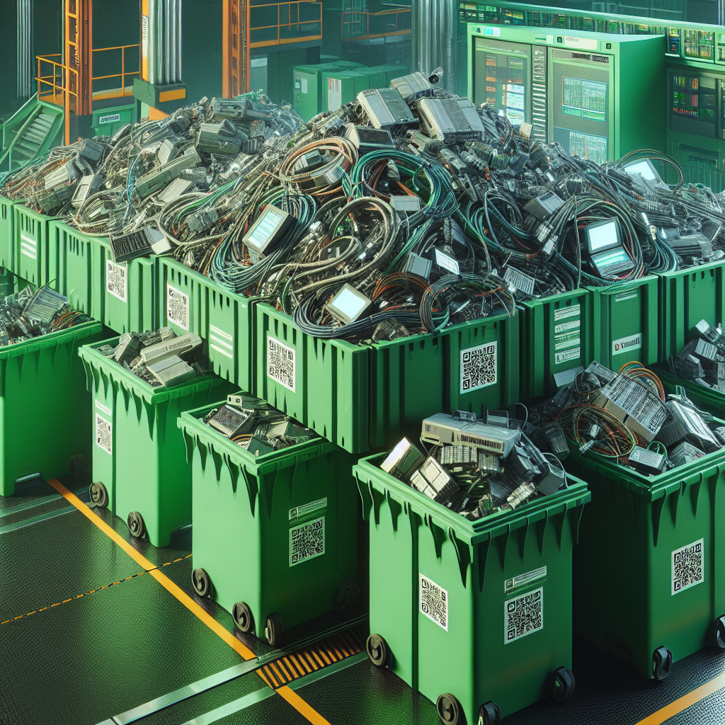 "Kabel, Drähte und industrielle Geräte: korrekte Entsorgung mit Rückverfolgbarkeit"